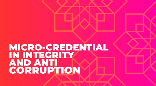 Micro-credential in Integrity and Anti-Corruption